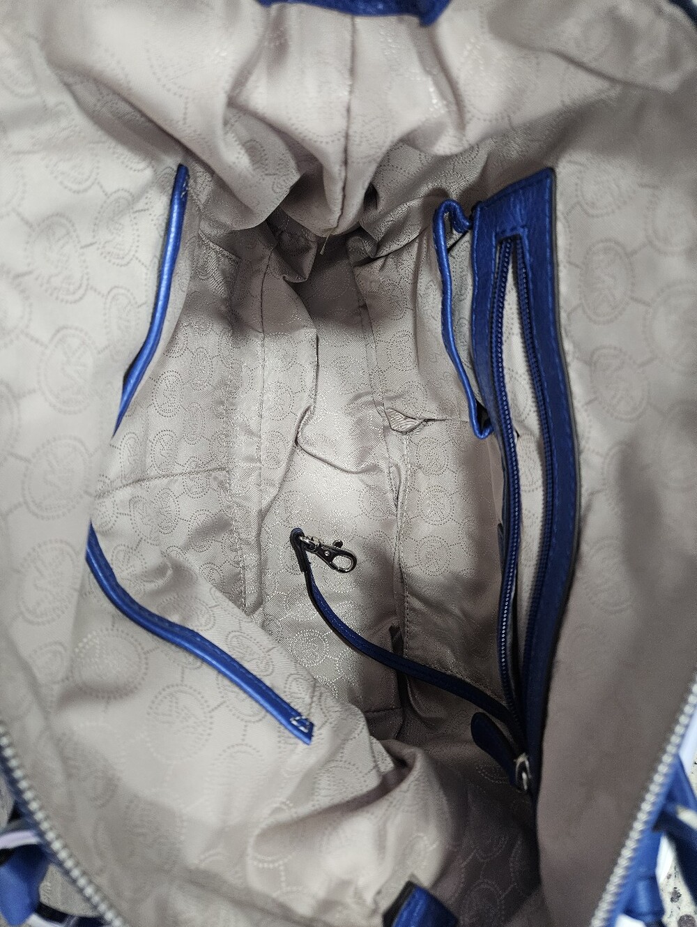 Michael Kors Cobalt Blue Crossbody Satchel - Picture 11 of 15